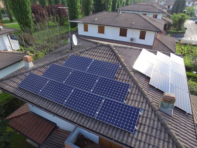Impianto fotovoltaico 6 kW + batteria + energy sharing