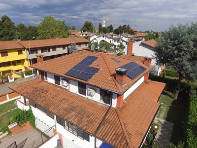 Impianto fotovoltaico 4kW + batteria + energy sharing